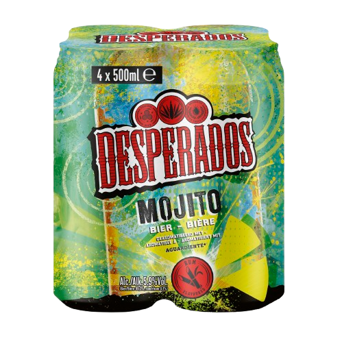 DESPERADOS MOJITO 50CL (4 PACK)