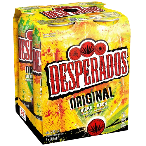 DESPERADOS YELLOW 50CL (4 PACK)